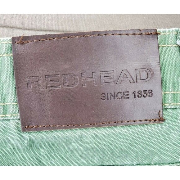 Rare Mint Condition Red Head Green Men’s Zip-Up Jeans Size 31x30.5 – Stylish - Picture 9 of 12